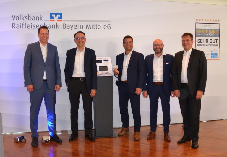 Volksbank Raiffeisenbank Bayern Mitte bietet Bitcoins als Geldanlage