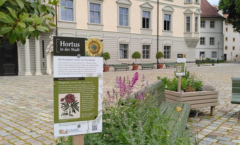 Von der Burg bis zur Residenz: „Hortus in der Stadt“ in Eichstätt