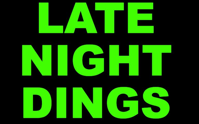 Premiere: LATE NIGHT DINGS #8