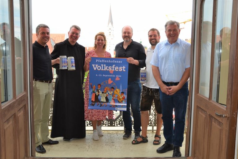 Vorfreude auf ein ganz normales Volksfest in Pfaffenhofen