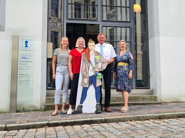 Virtuelle Schnitzeljagd durch Neuburg mit Irma Jones