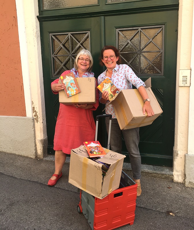 Margit Auer: Lesung in ukrainischer und deutscher Sprache