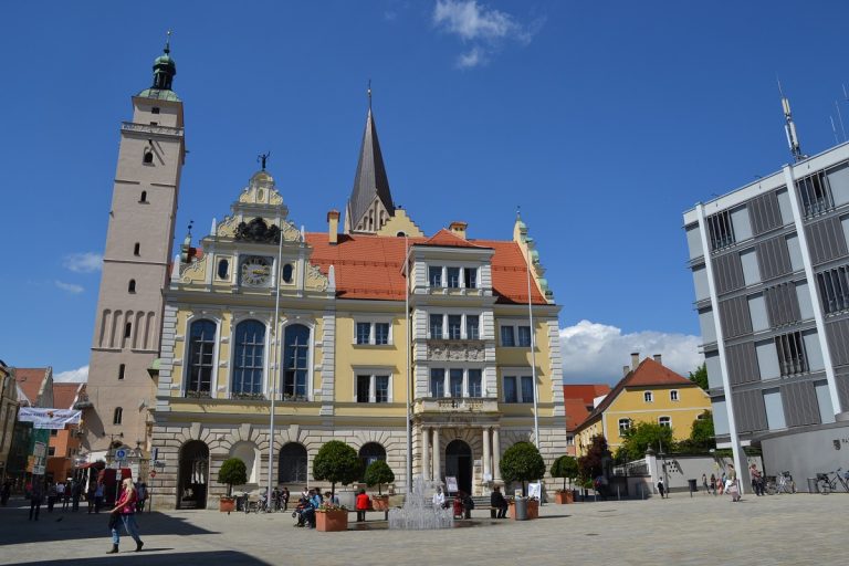 SchutterNeun-Jazzorchester in der Ingolstädter Innenstadt