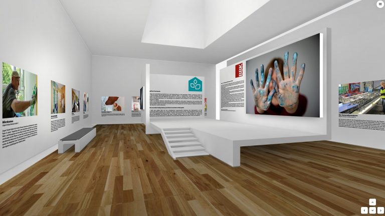 Kunst im Treppenhaus – virtuelle Galerie ist online