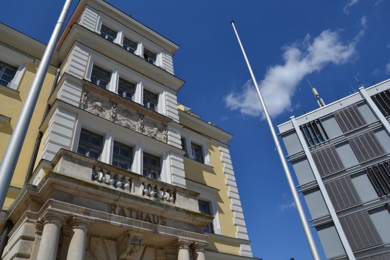 Neujahrsschießen vor dem Alten Rathaus