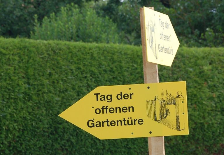 Tag der Offenen Gartentüre