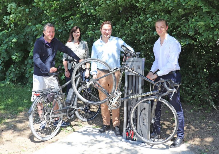 Neue Fahrradreparaturstationen im Stadtgebiet Pfaffenhofen