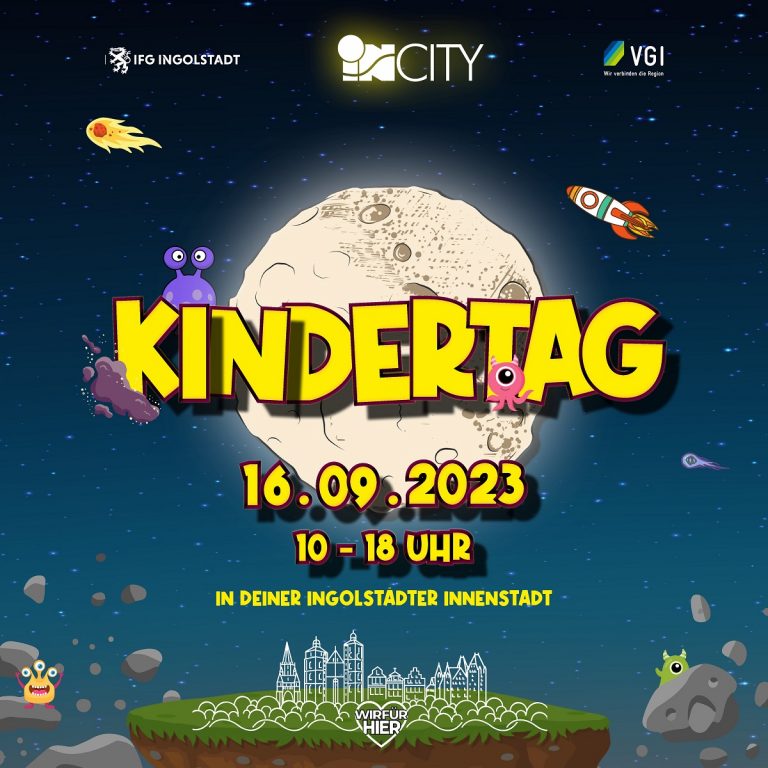 Kindertag in der Ingolstädter Innenstadt