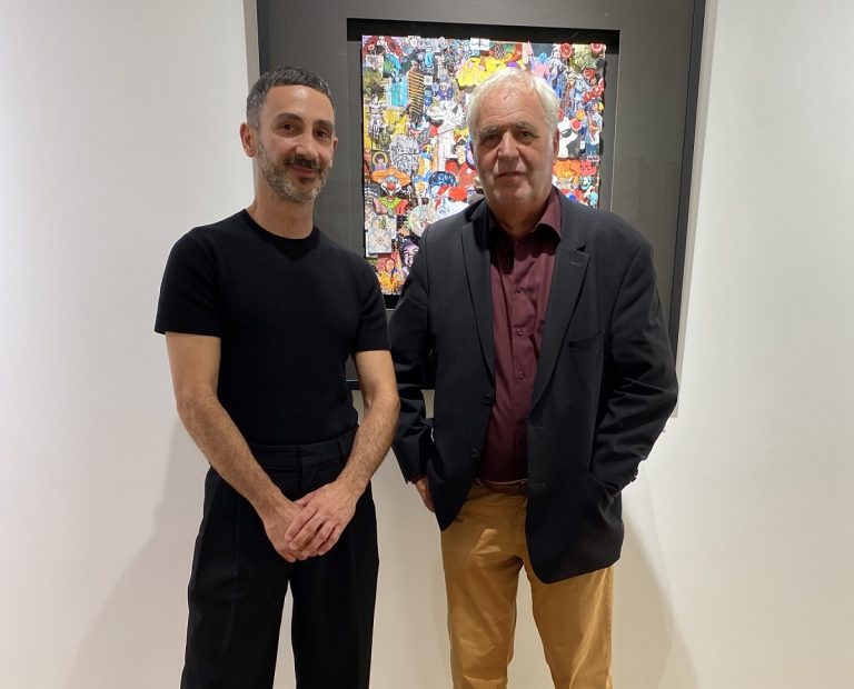Collagen von Serkan Uzun in der Städtischen Galerie