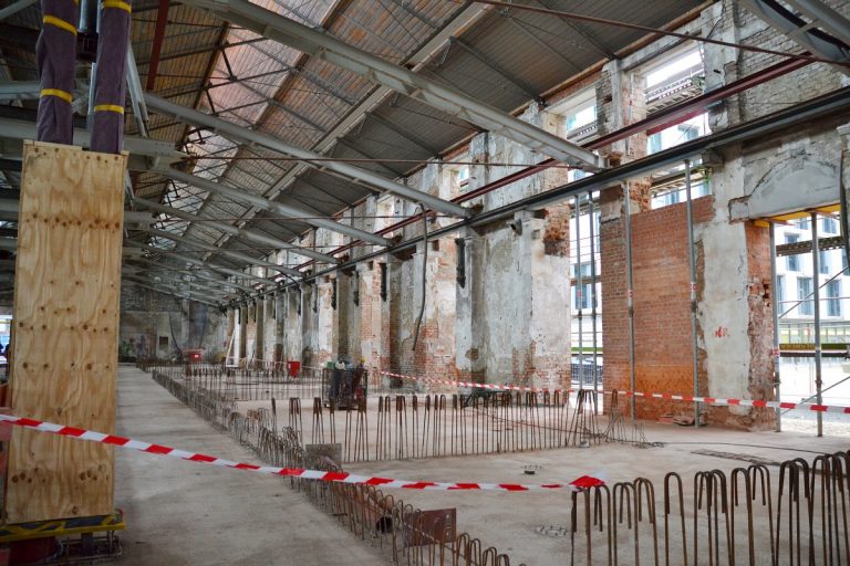 Bauwasserschaden auf MKKD Baustelle