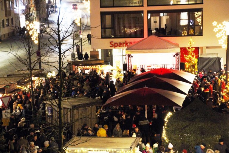 Adventsstimmung in der Manchinger Ortsmitte