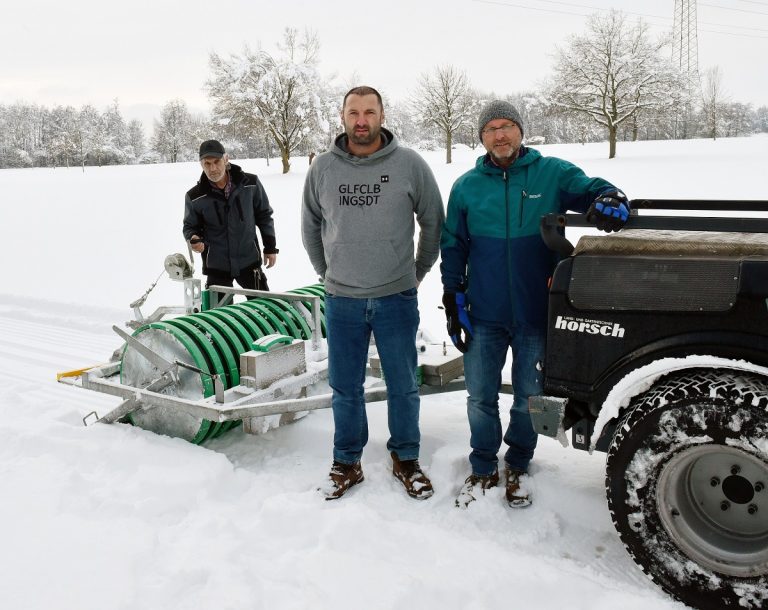 Golfplatz wird zur Langlaufloipe