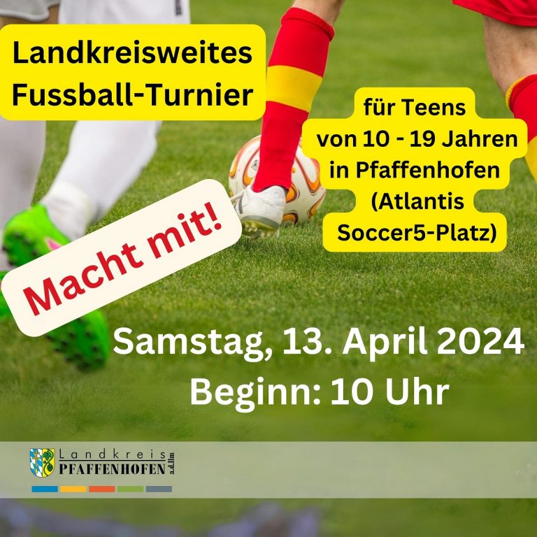 Fußballturnier für Kinder und Jugendliche