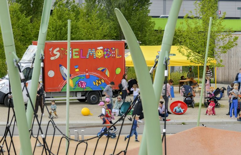 Familienfest im Ingolstädter Piuspark