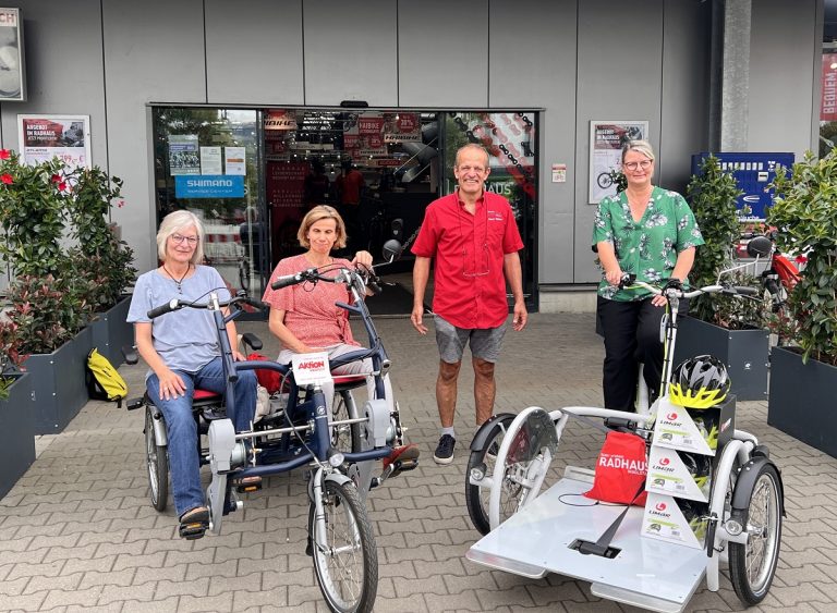Mobil mit dem Rad trotz Handicap