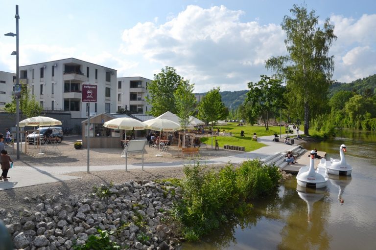 Buntes Fest zur Einweihung der Altmühlaue in Eichstätt