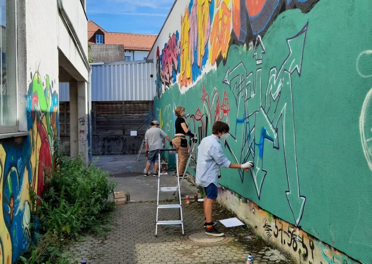 Graffiti-Workshop in Pfaffenhofen
