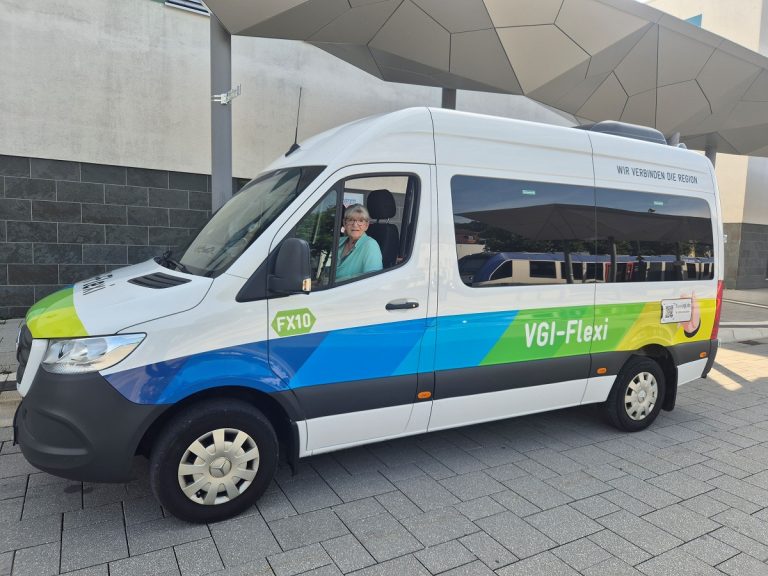 Ein Jahr VGI-Flexi Rufbus: 37 000 Fahrgäste