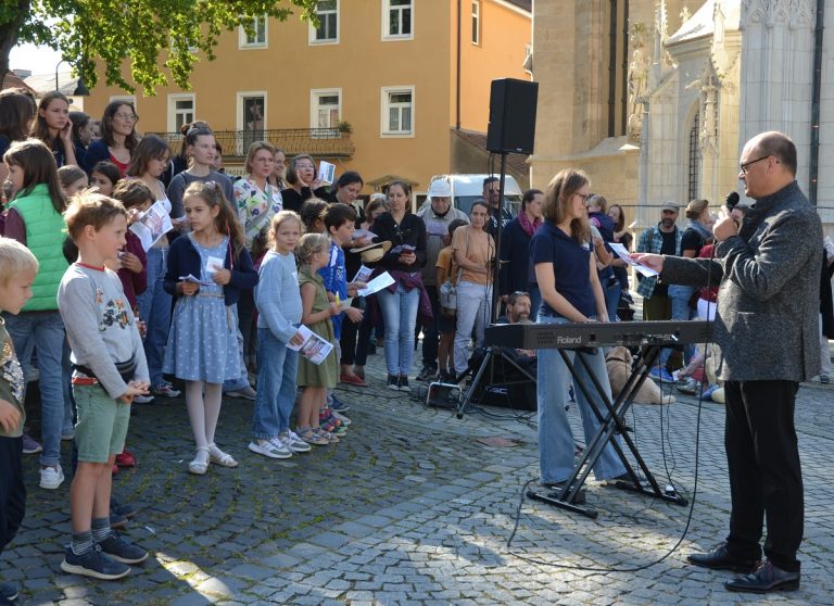 Die Eichstätter Dommusik und der Fairtrade-Flashmob