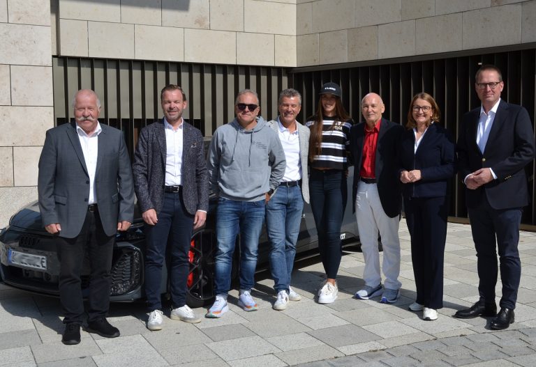 Startklar für den Triathlon in Ingolstadt