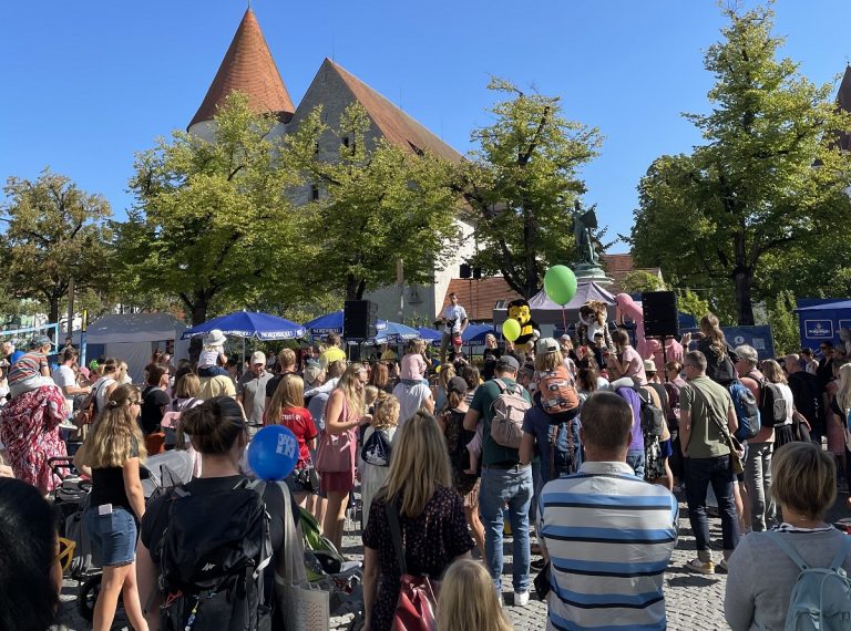 Kindertag in der Ingolstädter Innenstadt