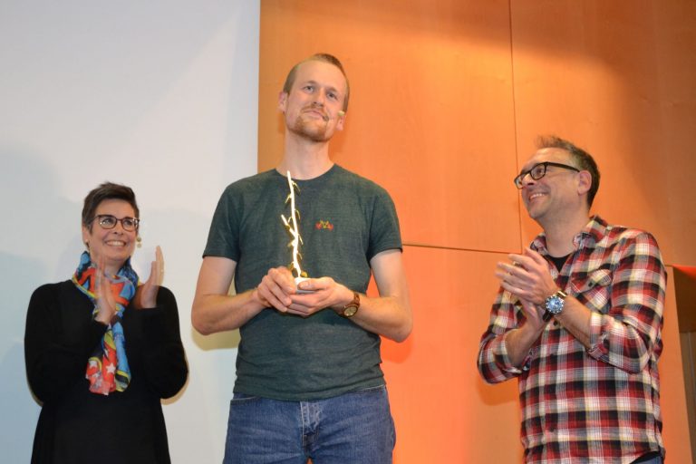 Mit Muskelkater zum Science Slam Sieg