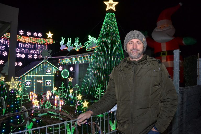 Wettstettens Weihnachtslichtershow