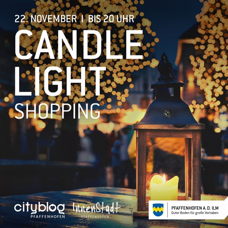 Candle-Light-Shopping in Pfaffenhofen