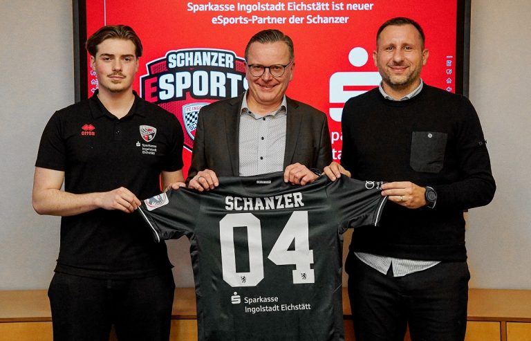 Sparkasse Ingolstadt Eichstätt ist eSports-Partner der Schanzer