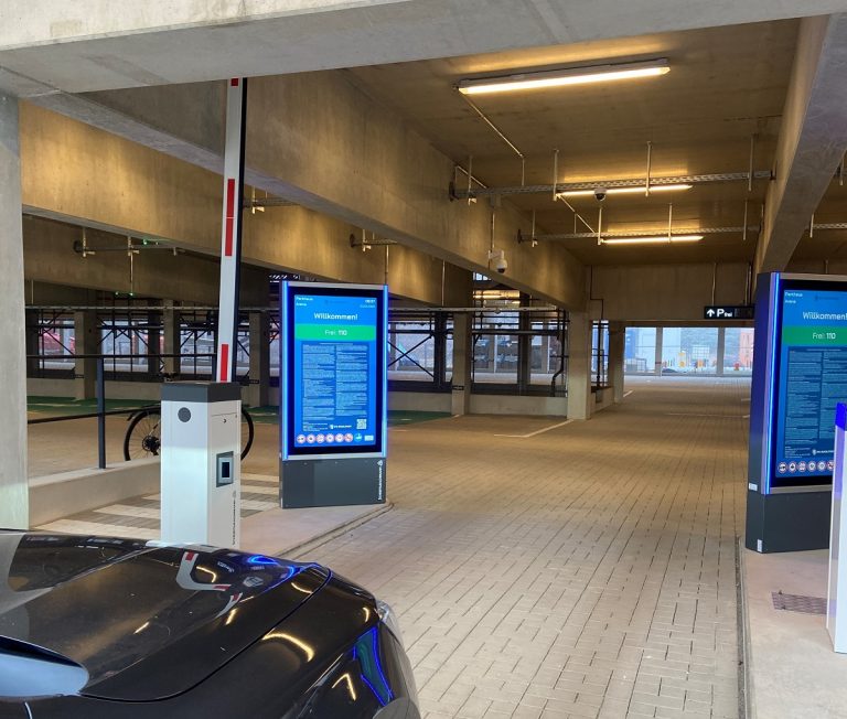 Parkhaus Arena ab sofort geöffnet