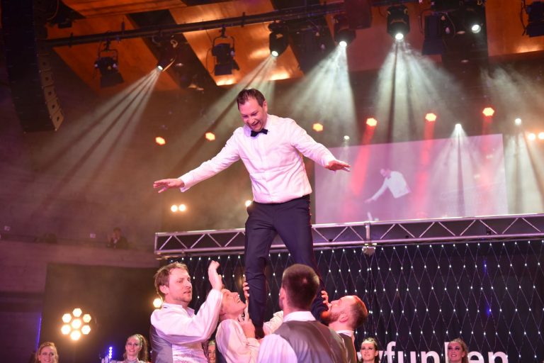 In Hochstimmung bei der Ingolstädter Ballnacht