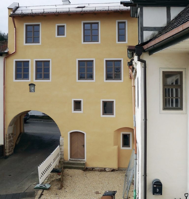 Besichtigung: Torhaus zum Klosterhof Marienstein