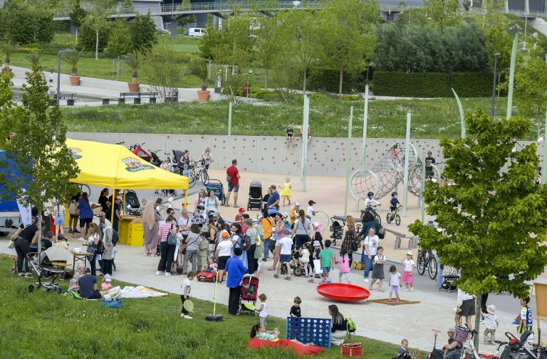 Familienfest im Piuspark