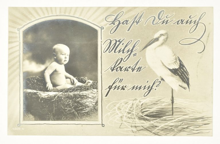 Mittagsvisite: Postkartenserie „Milchkarte“