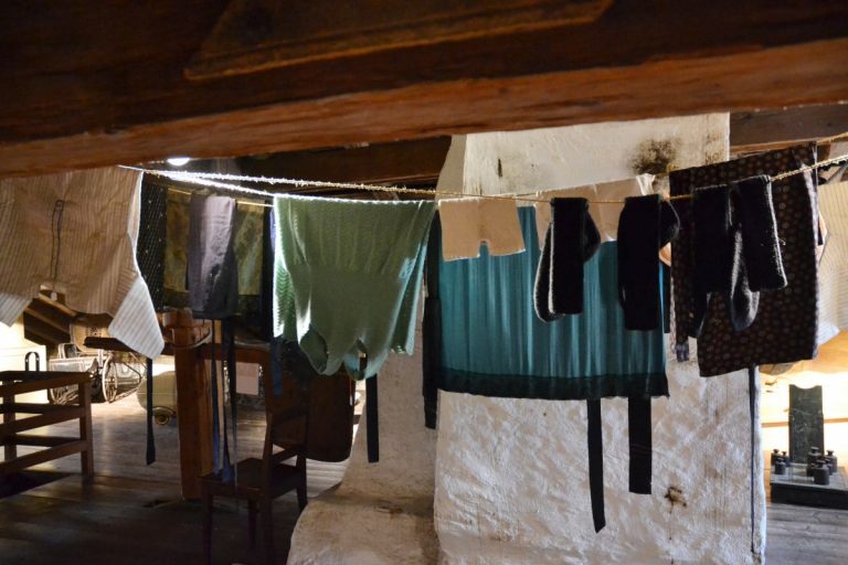 Wäsche(waschen) im Jura-Bauernhof-Museum Hofstetten