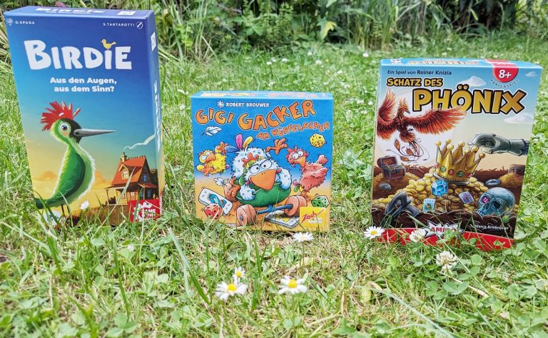 Vogelwild: kleine Sommerspiele mit Federvieh