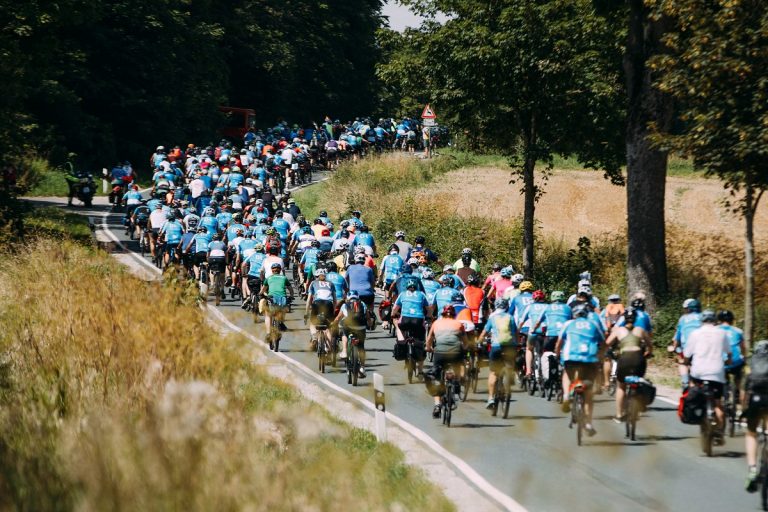 Finale der BR-Radltour in Neuburg