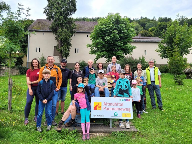 Familienaktion zu „20 Jahre Altmühltal-Panoramaweg“