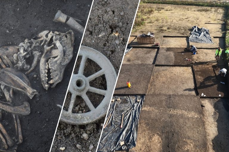 Was haben Archäologen an der B 16 entdeckt?