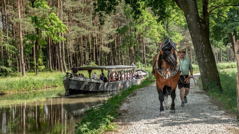 Treideln, Radeln und Träumen am alten Ludwigskanal