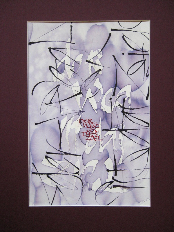 Vernissage: „Vielfalt mit Schrift“