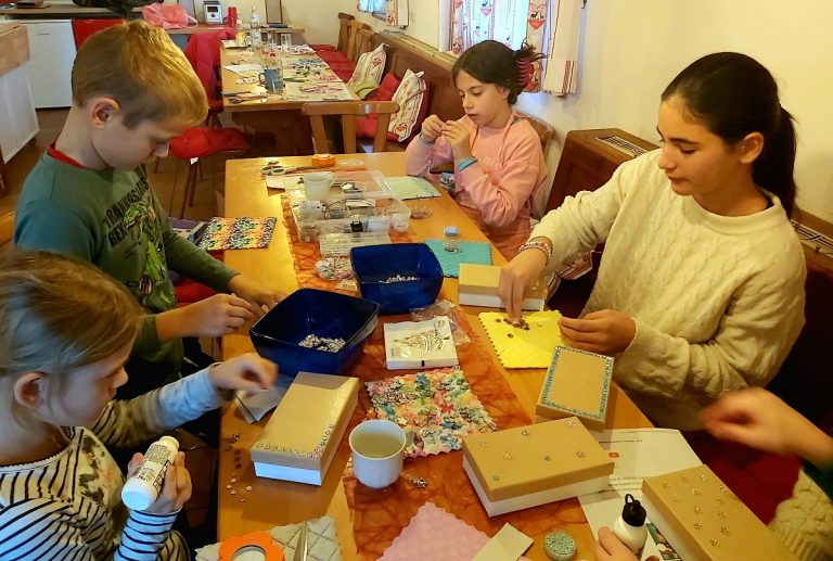 Basteln zu Muttertag mit Kindern
