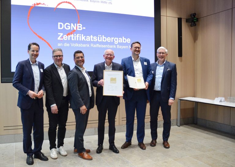 Sichtbares Zeichen für nachhaltiges Wirtschaften