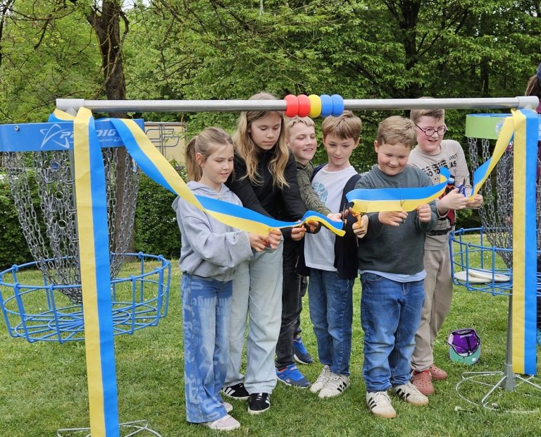 DiscGolf-Parcours in Sulzbach eröffnet