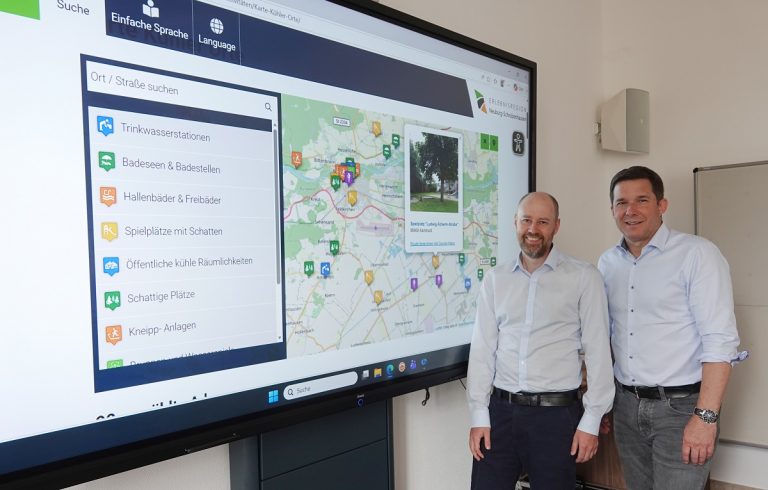 Ab sofort online: “Karte Kühler Orte”