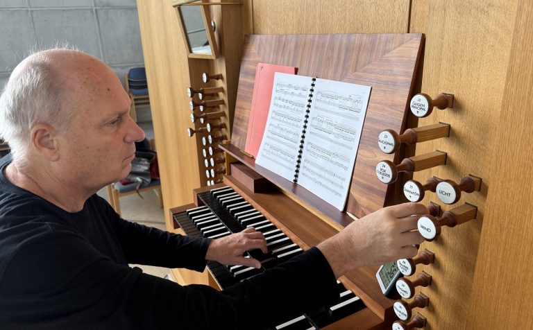 „Vogelpredigt“ auf der Orgel