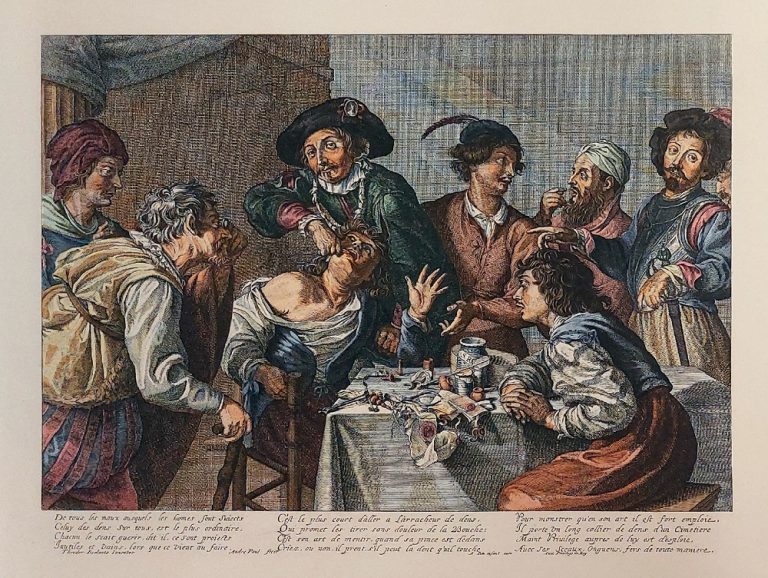 Mittagsvisite: Graphik „Der Zahnreißer“