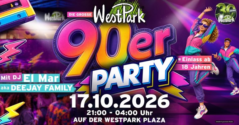 WestPark 90er Party